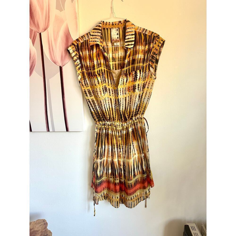 DA NANG Silk Dress Small NWOT - Picture 2 of 5